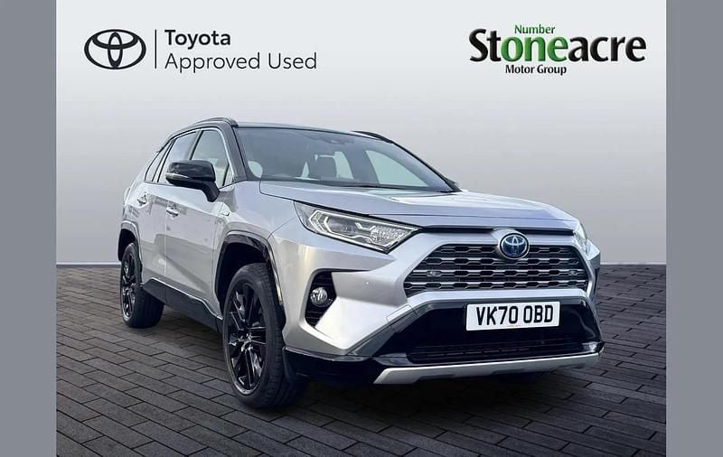 Used Toyota RAV4 Hybrid 214 HP (157 kW) 2021 Silver SUV