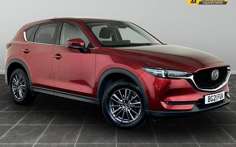 Red Used 2021 Mazda CX-5 SUV | £17,495 (Super price) - Image 1/2