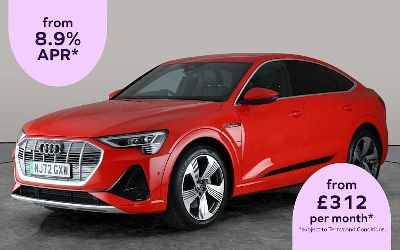 Used 2022 Audi e-tron Sportback S-Line SUV | £22,535 (Super price) - Image 1/2