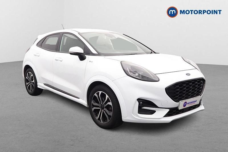 White Used 2020 Ford Puma ST-Line Hatchback | £14,799 (Fair price) - Image 1/4
