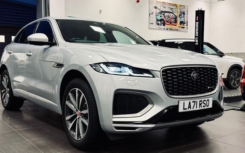 Silver Used 2022 Jaguar F-Pace R-Dynamic SUV | £31,995 (Good price) - Image 1/4
