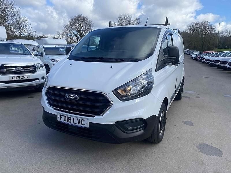 Used Ford Transit Custom 105 HP (77 kW) 2018 White Van