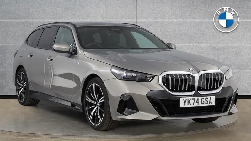 Grey Used 2025 BMW 520 M Sport Estate | £47,485 - Image 1/4