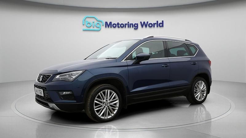 Used Seat Ateca XCELLENCE 150 HP (110 kW) 2019 Blue SUV
