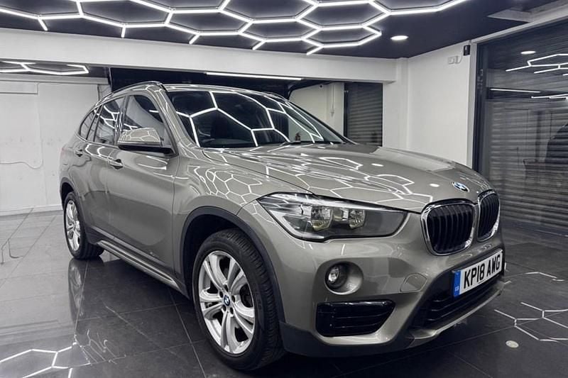 Used BMW X1 Sport Line 190 HP (139 kW) 2018 Silver SUV