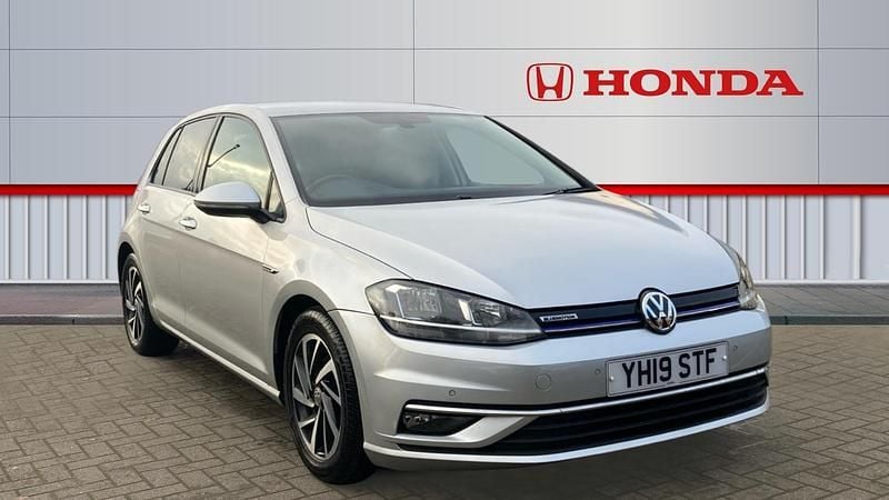 Silver Used 2019 VW Golf VII Match Hatchback | £11,955 (Fair price) - Image 1/3