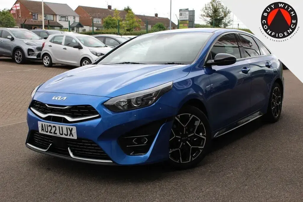 Used Kia ProCeed GT-Line 158 HP (116 kW) 2022 Blue Estate