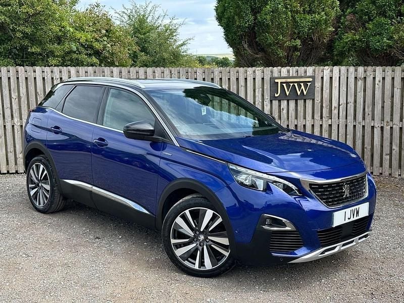 Blue Used 2019 Peugeot 3008 Premium Hatchback | £15,975 (Fair price) - Image 1/4