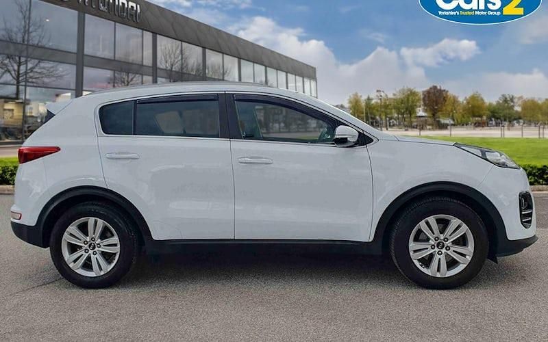 Used Kia Sportage 116 HP (85 kW) 2017 White SUV