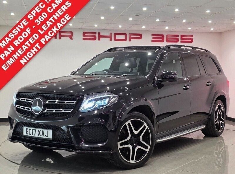 Black Used 2017 Mercedes GLS350 AMG line SUV | £24,990 (Fair price) - Image 1/4
