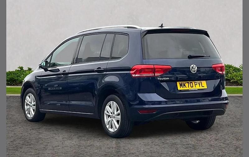 Used VW Touran Family 115 HP (84 kW) 2020 Blue MPV