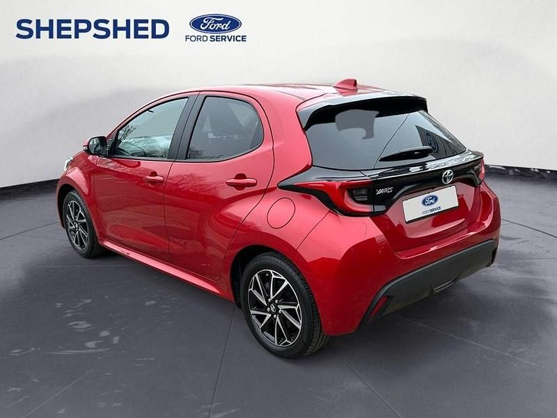 Used Toyota Yaris Hybrid Design 2023 Red Hatchback