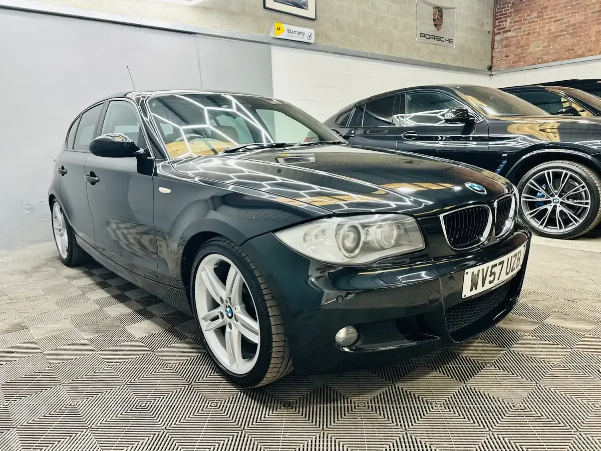 Used BMW 123 M Sport 2007 Black Hatchback
