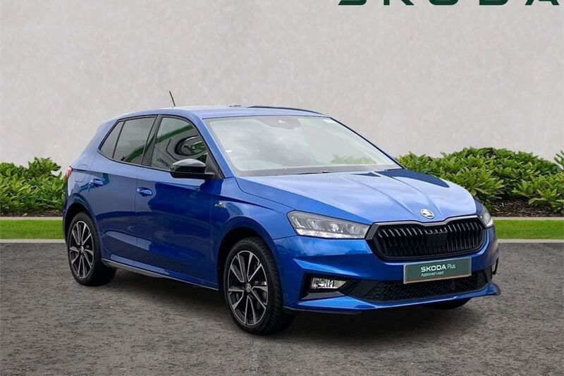Blue Used 2024 Skoda Fabia Monte Carlo Hatchback | £19,500 (Expensive) - Image 1/4
