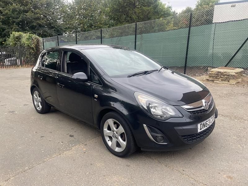 Black Used 2013 Vauxhall Corsa Hatchback | £1,695 (Good price) - Image 1/4