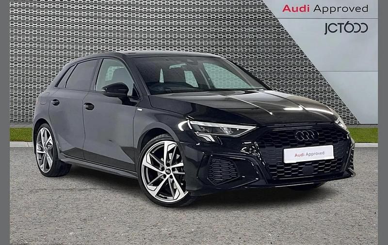 Used Audi A3 Black Edition 147 HP (108 kW) 2024 Black Hatchback