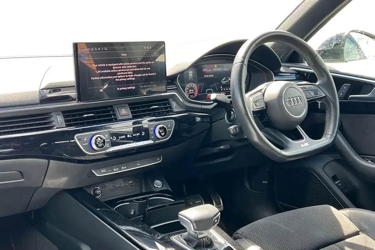 Used Audi A4 Black Edition 2021 White Estate