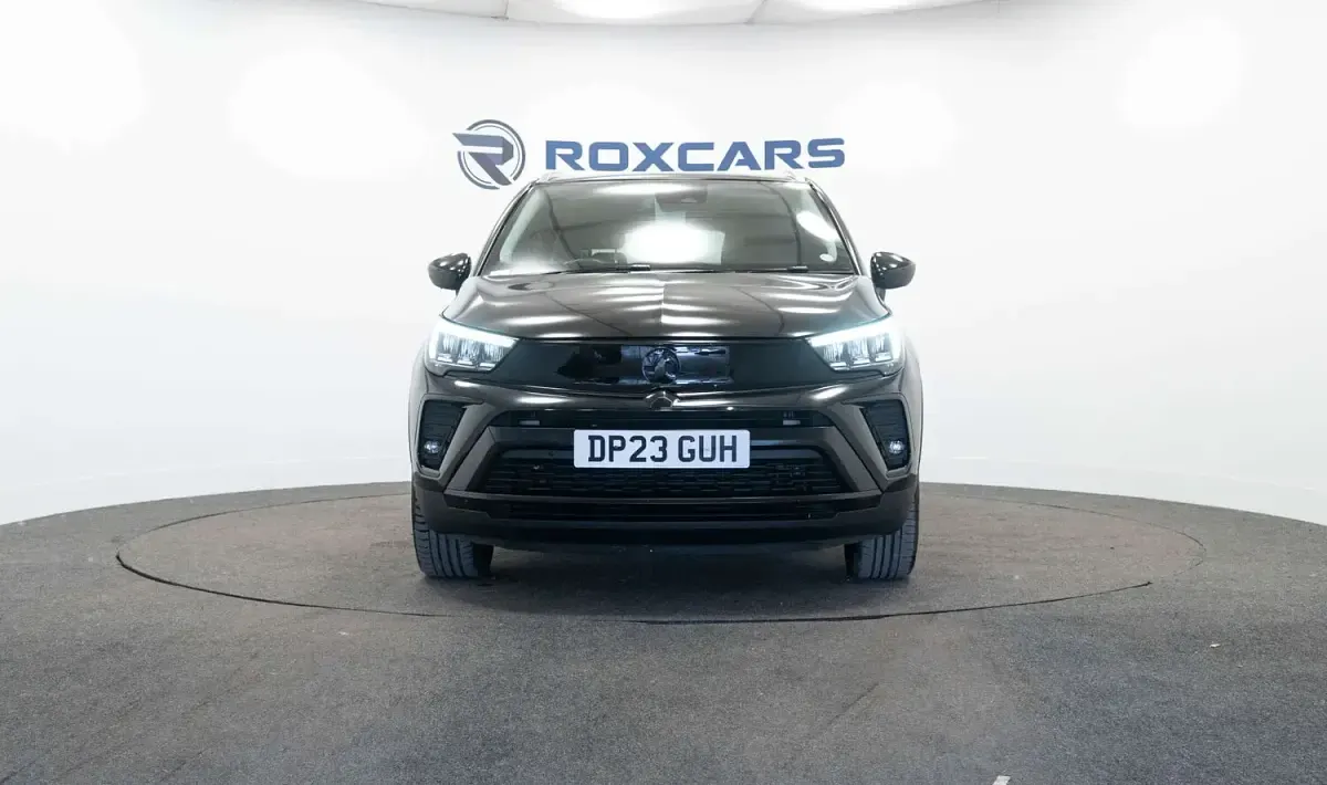 Used Vauxhall Crossland Ultimate 110 HP (80 kW) 2023 Black SUV