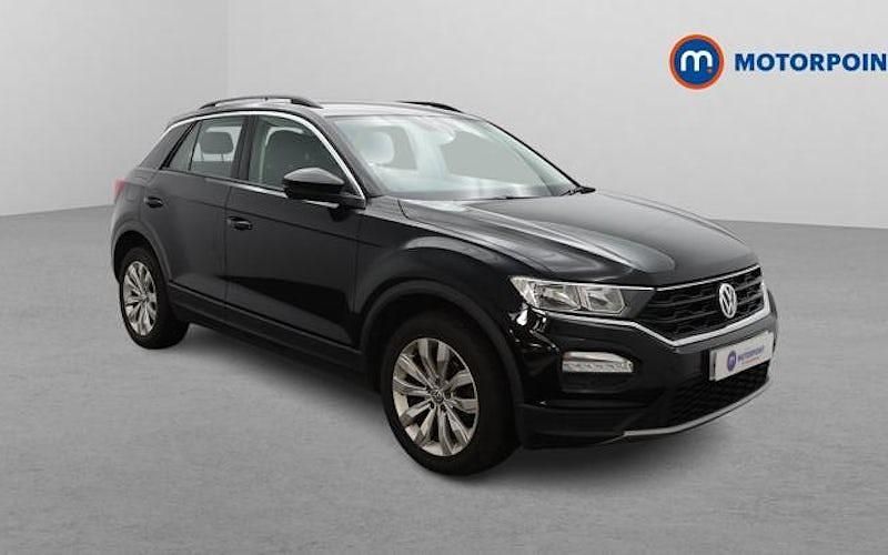 Used VW T-Roc SE 116 HP (85 kW) 2020 Black SUV