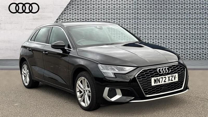 Black Used 2022 Audi A3 e-tron Sport Hatchback | £18,535 (Fair price) - Image 1/4