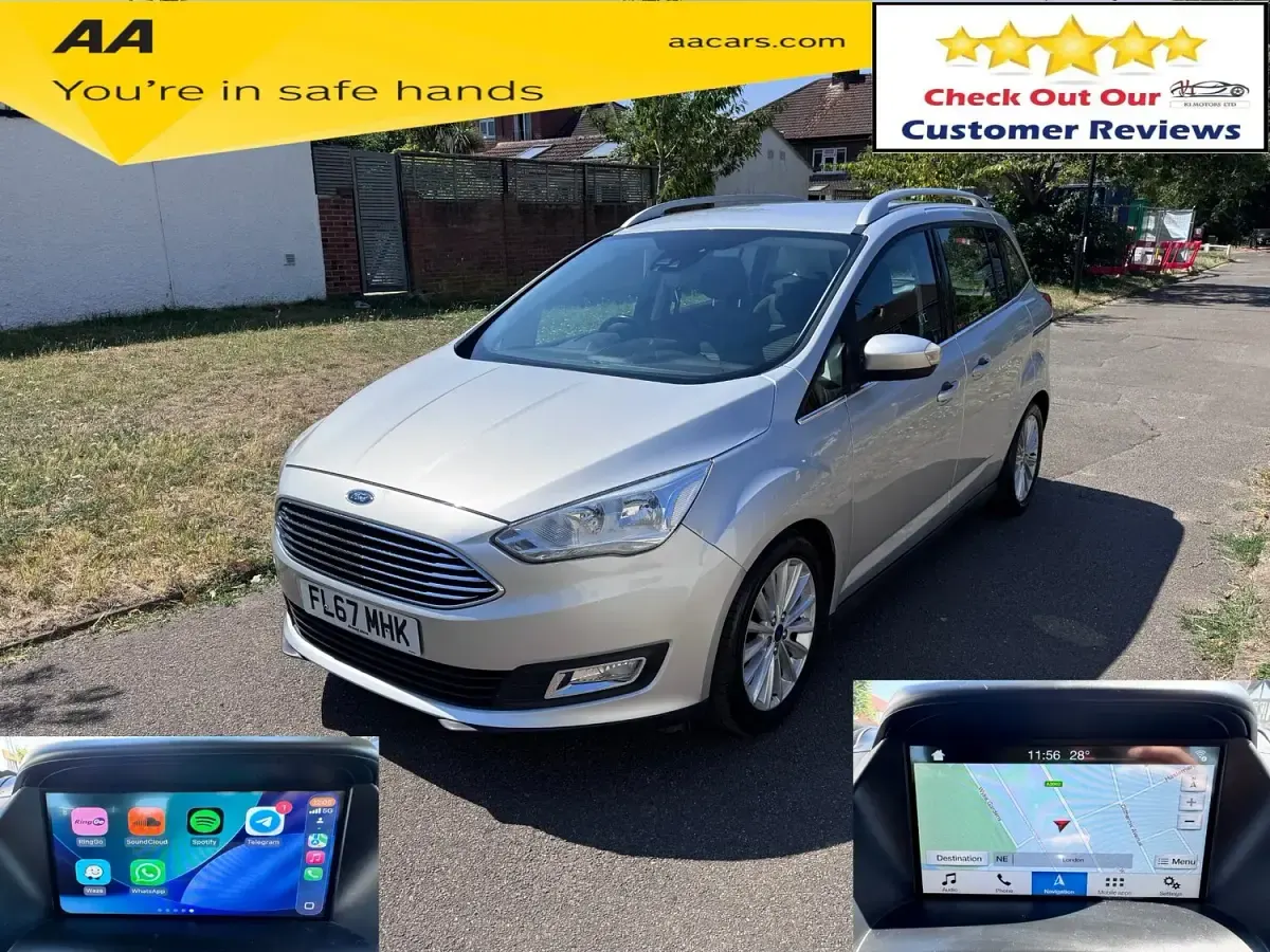 Used Ford Grand C-Max Titanium 2017 Silver MPV