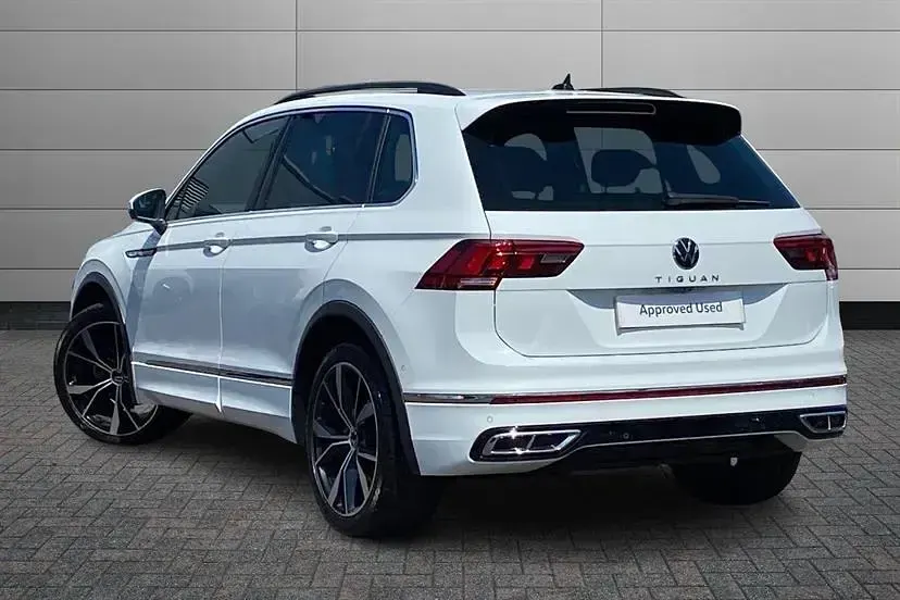 Used VW Tiguan R-line Edition 150 HP (110 kW) 2023 White SUV