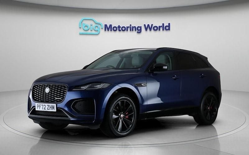 Used Jaguar F-Pace R-Dynamic 204 HP (150 kW) 2022 Blue SUV