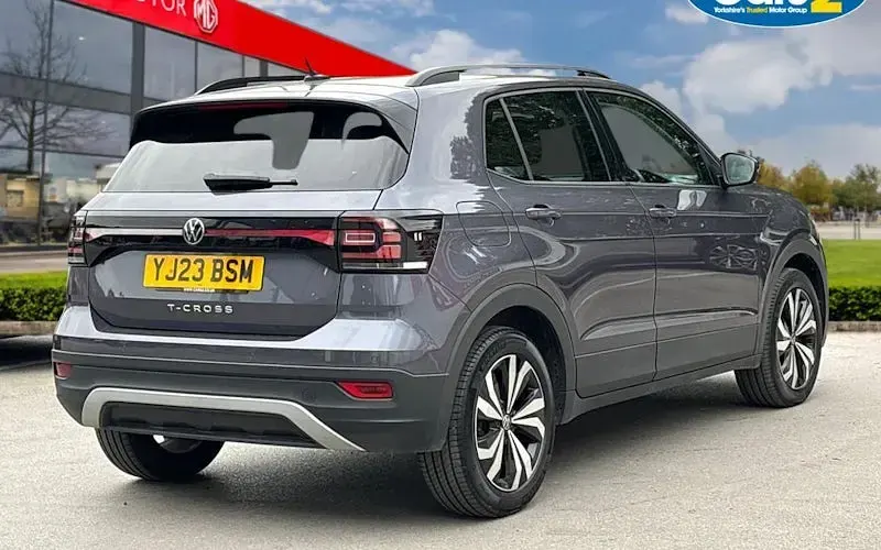 Used VW T-Cross Black Edition 110 HP (80 kW) 2023 Grey SUV