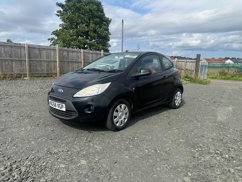 Black Used 2009 Ford Ka Style Hatchback | £1,495 (Good price) - Image 1/3