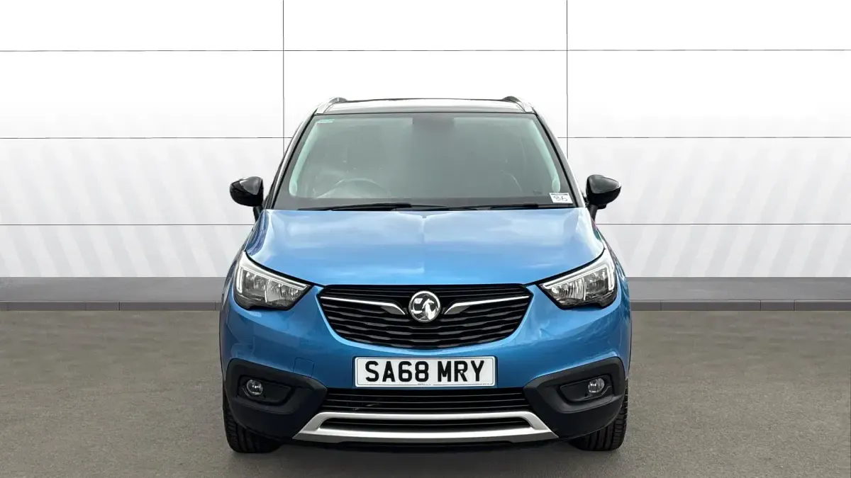Used Vauxhall Crossland X Elite 131 HP (96 kW) 2018 Blue SUV