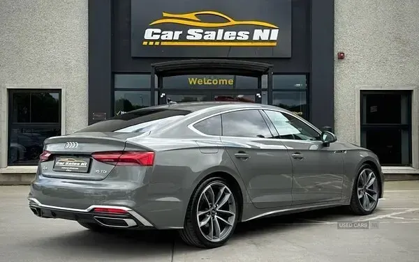 Used Audi A5 S-Line 163 HP (119 kW) 2023 Grey Coupe
