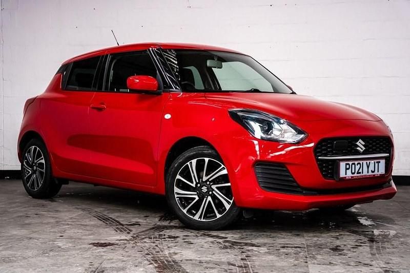 Red Used 2021 Suzuki Swift SZ-L Hatchback | £10,200 (Fair price) - Image 1/4