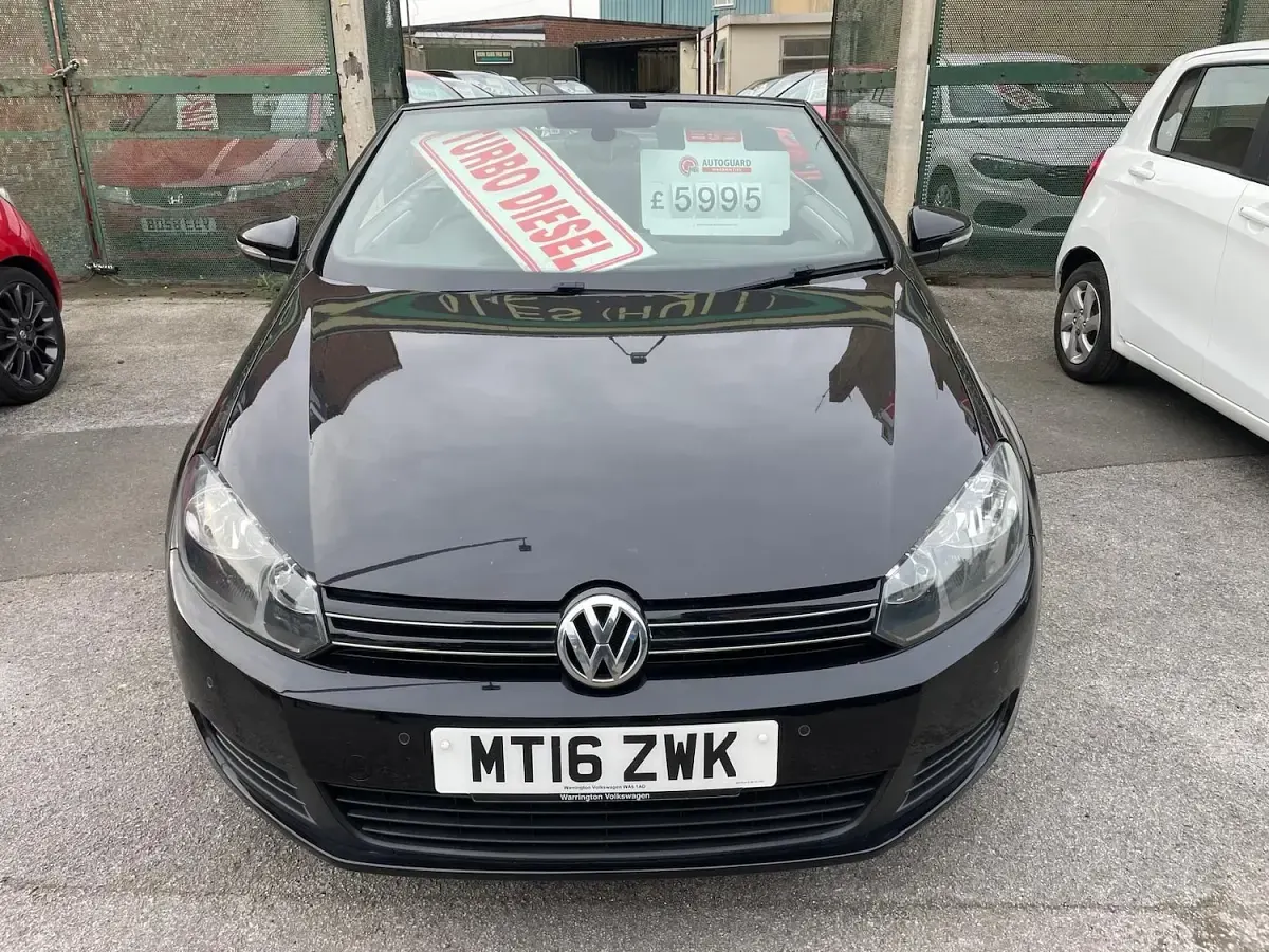 Used VW Golf Cabriolet SE 2016 Black Cabriolet