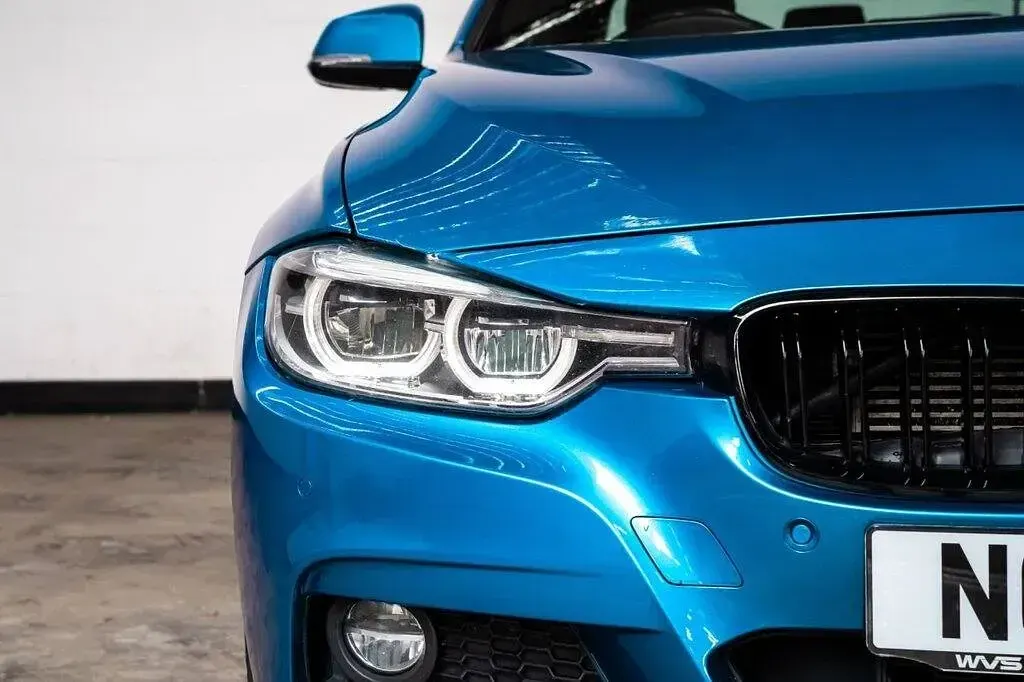 Used BMW 330e M Sport 252 HP (185 kW) 2018 Blue Sedan