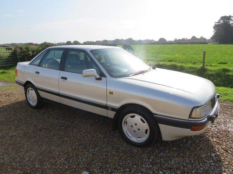 White Used 1990 Audi 90 Sedan | £5,450 - Image 1/4