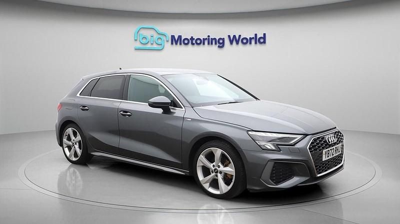 Used Audi A3 Sportback S-Line 150 HP (110 kW) 2022 Grey Hatchback