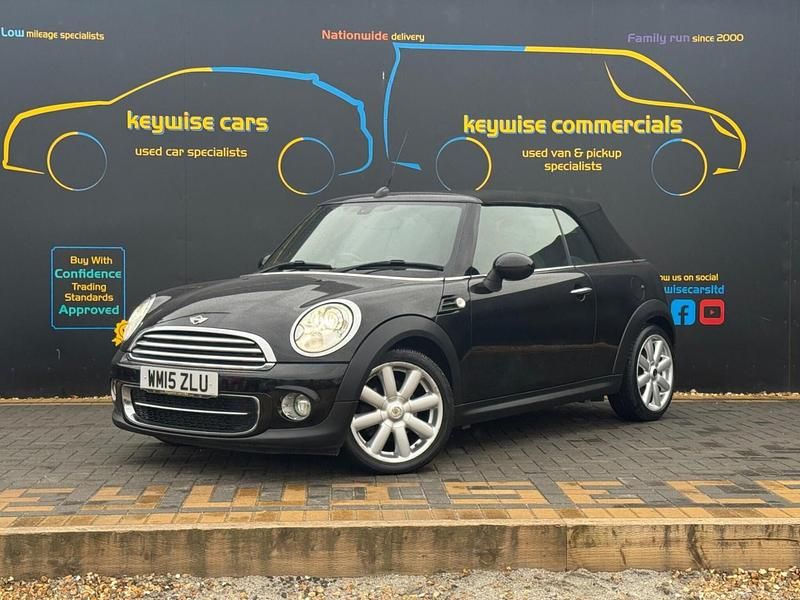 Used Mini Cooper D Cabriolet 111 HP (81 kW) 2015 Black Cabriolet