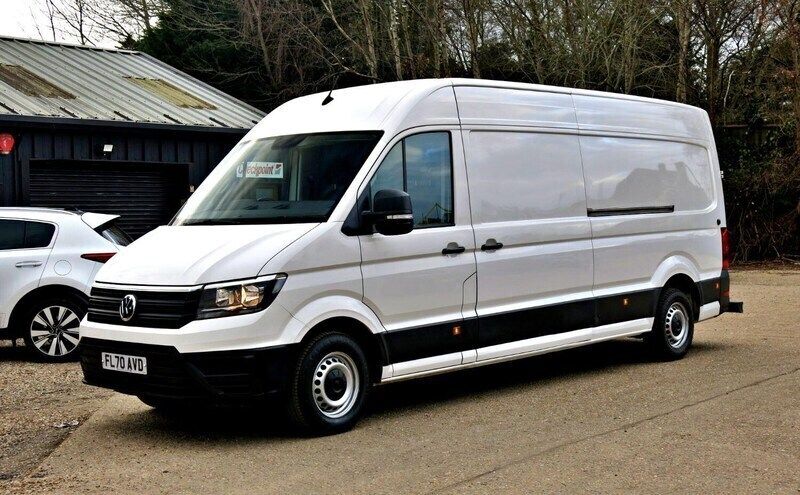 White Used 2020 VW Crafter Startline Van | £8,995 (Fair price) - Image 1/4