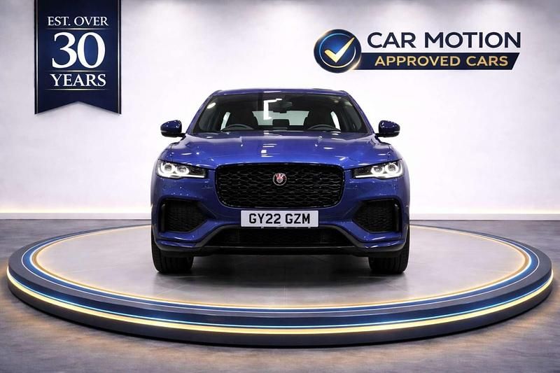 Used Jaguar F-Pace R-Dynamic 404 HP (297 kW) 2022 Blue SUV