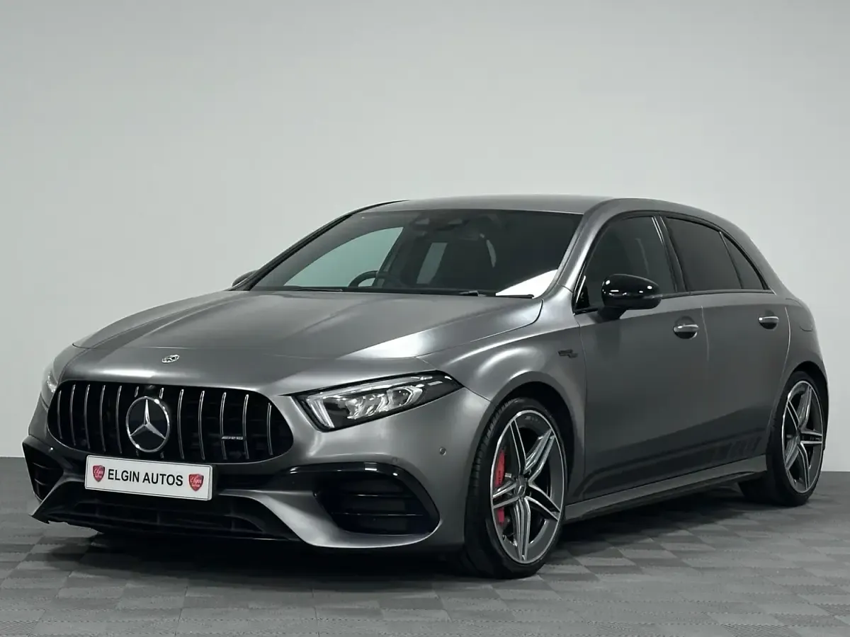 Used Mercedes A45 AMG 421 HP (309 kW) 2021 Grey Hatchback