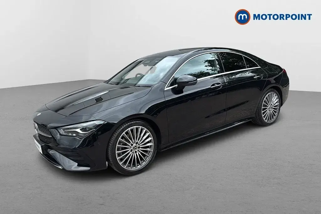 Used Mercedes CLA200 AMG line 163 HP (119 kW) 2024 Black Sedan
