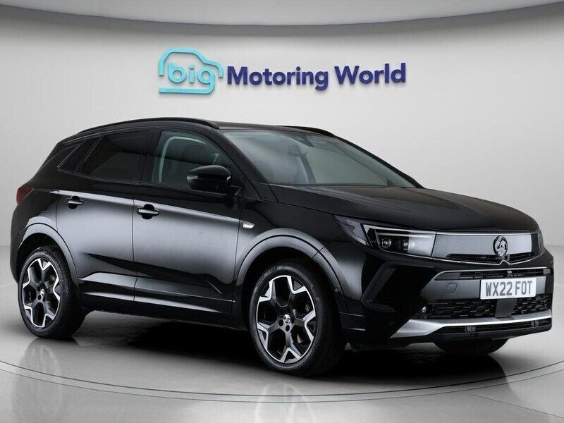 Black Used 2022 Vauxhall Grandland X Ultimate SUV | £18,200 (A bit pricey) - Image 1/4