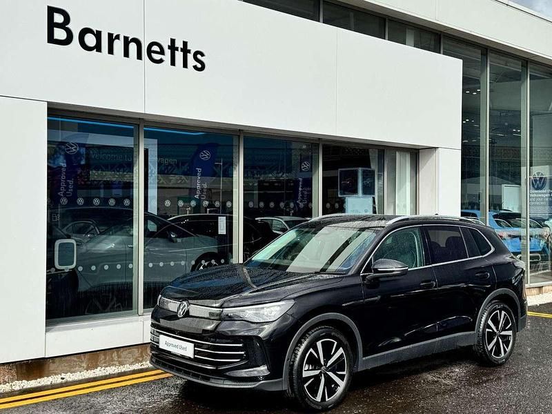 Black Used 2025 VW Tiguan Elegance SUV | £36,795 - Image 1/4