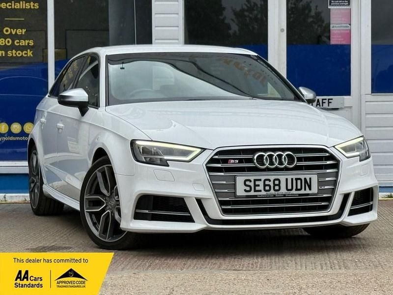 White Used 2019 Audi S3 Sportback Advanced Hatchback | £18,450 - Image 1/4