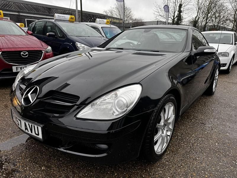 Used Mercedes SLK200 2007 Black Cabriolet