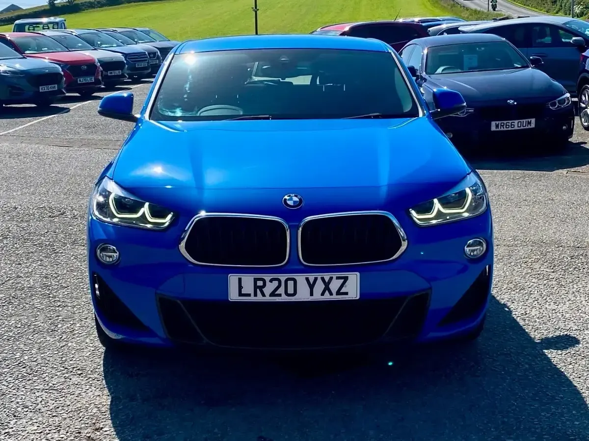 Used BMW X2 M Sport 190 HP (139 kW) 2020 Blue SUV