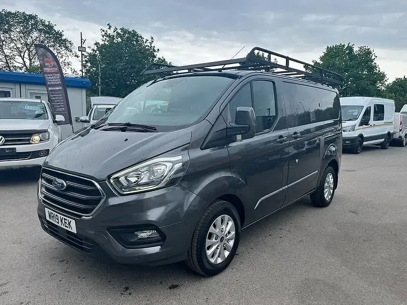 Used Ford Transit Custom Limited 130 HP (95 kW) 2019 Grey Van