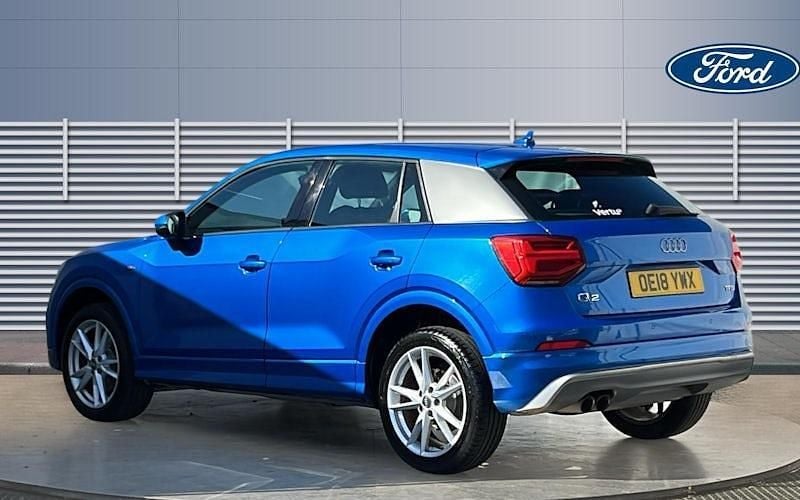 Used Audi Q2 S-Line 150 HP (110 kW) 2018 Blue SUV