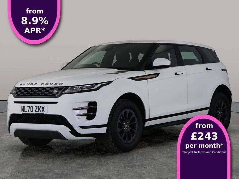 White Used 2020 Land Rover Range Rover evoque R-Dynamic SUV | £17,486 (Good price) - Image 1/3