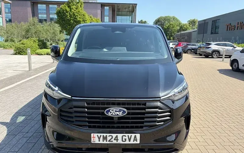 Used Ford Transit Custom Limited 136 HP (100 kW) 2024 Black Van